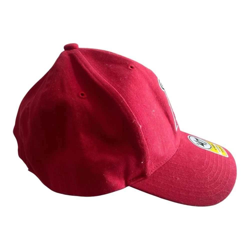 Los Angeles Angels '47 MVP Youth Adjustable Red Baseball Cap Hat NWT